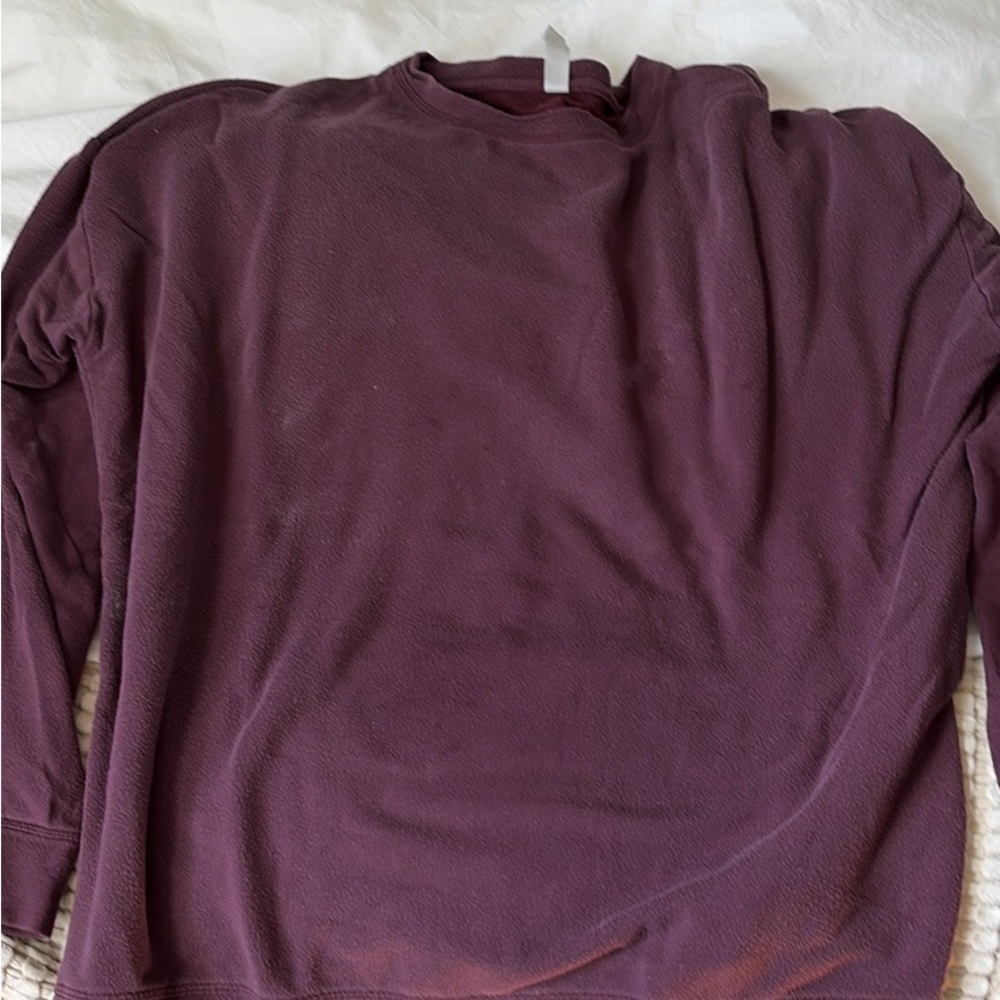Athleta Men's Crewneck Sweater in Rich Purple
